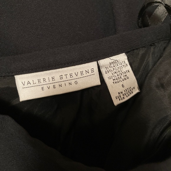 FILENE’S Valerie Stevens— Dark Navy Evening Suit. Elegant! Sz 6 - Picture 13 of 14